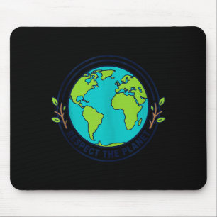 Mousepad Dia da Terra natureza amor ecológico ambiental