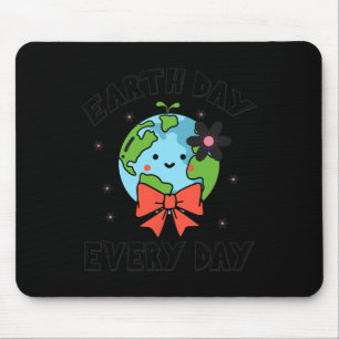 Mousepad Dia da Terra Todos os Dias Planeta Engraçada Globe