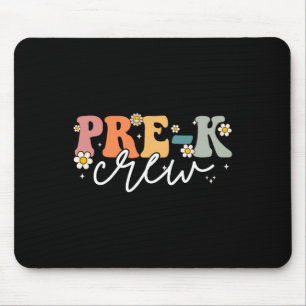 Mousepad Dia Da Tripulação Pré-K De Volta Ao Professor