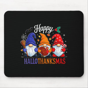 Mousepad Dia das Bruxas Dia de Ação de Graças Natal Feliz H