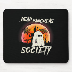 Mousepad Dia das Bruxas do Morto de Consciência da Diabetes