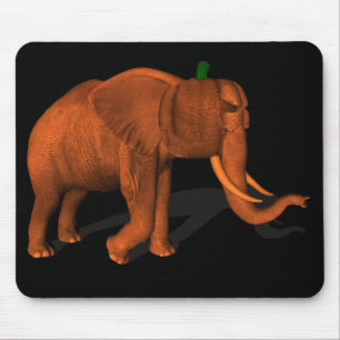 Mousepad Dia das bruxas elefante
