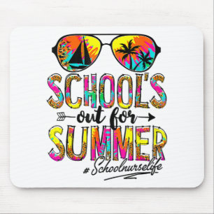 Mousepad Dia Das Escolas Fora Para Enfermeira De Verão