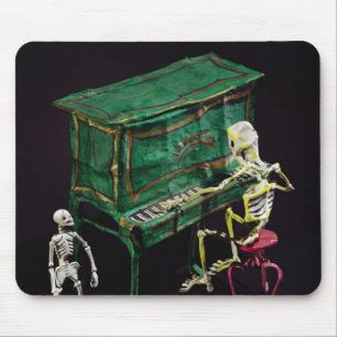 Mousepad Dia das figuras do morto como músicos