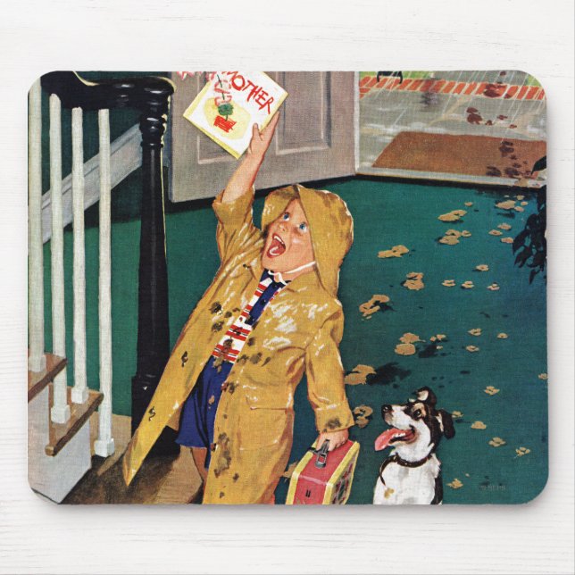 Mousepad Dia das mães feliz (Frente)