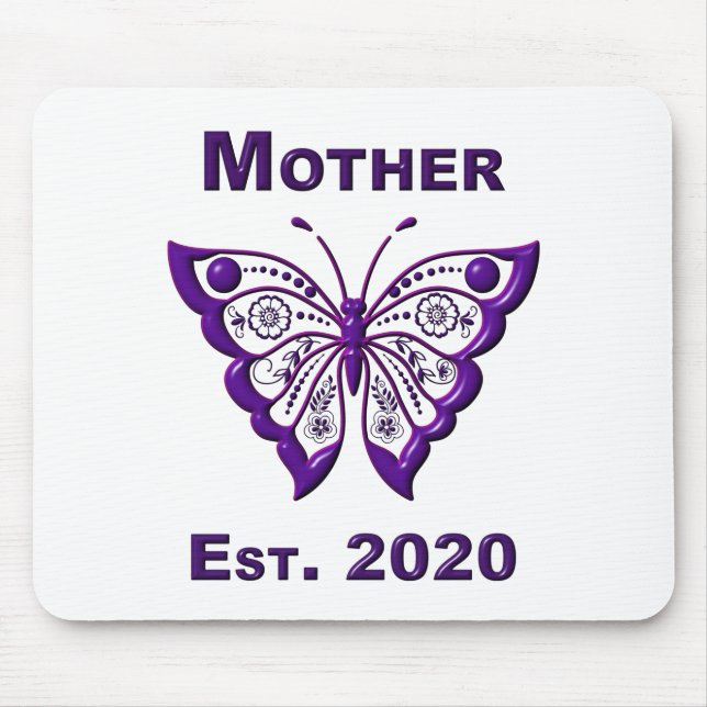 Mousepad Dia das Mães para a Mãe "Ano 2020" (Frente)