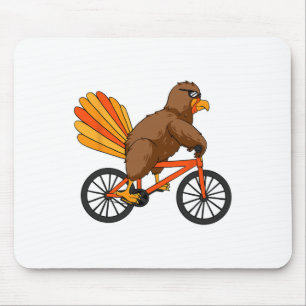 Mousepad Dia de Ação de Graças de Bike, Legal Bicicleta A