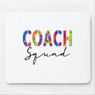 Mousepad Dia de Apreciação do Coach Engraçado da Equipe Tie