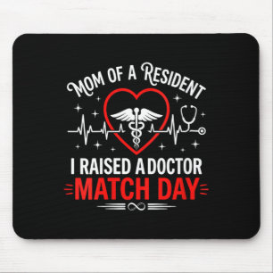 Mousepad Dia de aprovação da residência da mãe da mulher