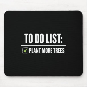 Mousepad Dia de Árvore Feliz de Árvores Plantadoras