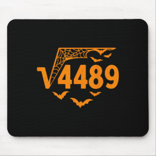 Mousepad Dia de as Bruxas engraçado 67 Teac Matemático Root