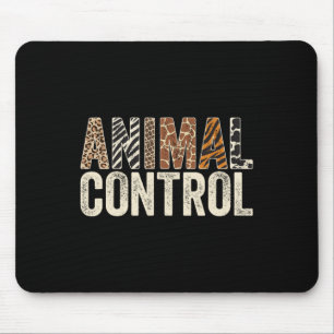 Mousepad Dia de as Bruxas engraçado de Controlo Animal Figu