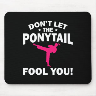 Mousepad Dia de as Bruxas engraçado de Mão Preto-Lover para