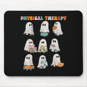 Mousepad Dia de as Bruxas engraçado Fantasma Terapêutica Fí