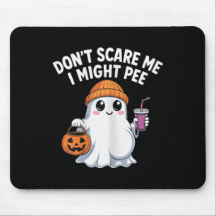 Mousepad Dia de as Bruxas engraçado Grávida Fantasma Não Me