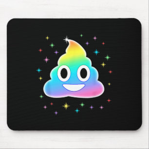 Mousepad Dia de as Bruxas engraçado Magic do Unicorn Poop