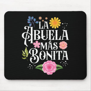 Mousepad Dia de as mães Avó La Abuela Más Bonita Hispânica