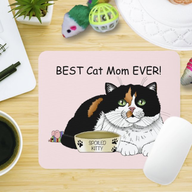 Mousepad Dia de as mães Calico Cat (Criador carregado)