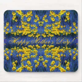 Mousepad Dia de as mães Daffodil Primavera Fantasy