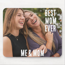 Mousepad Dia de as mães de fotos personalizado da melhor mã