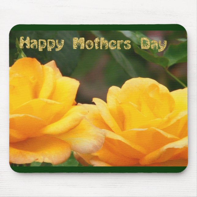 Mousepad Dia de as mães feliz_ (Frente)