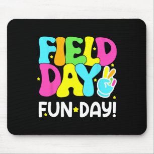 Mousepad Dia de Diversão do Campo Infantil no Dia Passado d