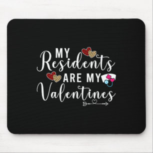Mousepad Dia de os namorados Doutor Enfermeira Oferece Idea