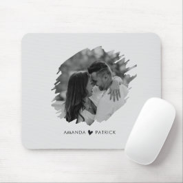 Mousepad Dia de os namorados personalizado Casal de fotos m