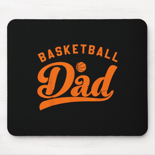 Mousepad Dia de os pais de Basquete para Ofertas de Pai de  (Frente)