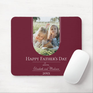 Mousepad Dia de os pais de Fotografia em Arch Moderno | Ver