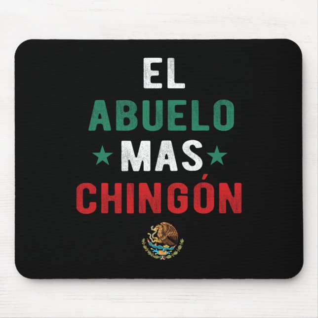 Mousepad Dia de os pais de Professores Espanhóis El Abuelo  (Frente)