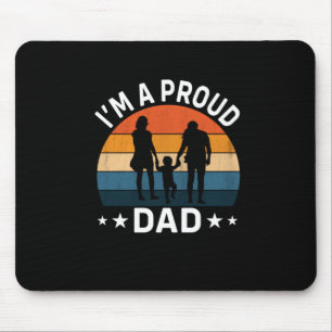 Mousepad Dia de os pais Eu Sou Um Pai Orgulhoso