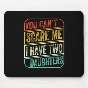 Mousepad Dia de os pais Eu Tenho Duas Filhas