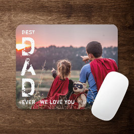 Mousepad Dia de os pais Legal de Fotografia de Nome Persona