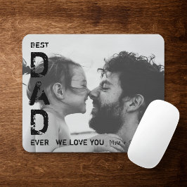 Mousepad Dia de os pais Legal de Fotografia de Nome Persona