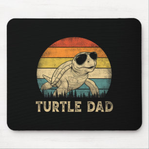 Mousepad Dia de os pais Pai Tartaruga Tartaruga Pai 