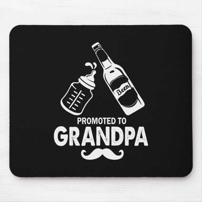 Mousepad Dia de os pais Promovido Ao Avô (Frente)