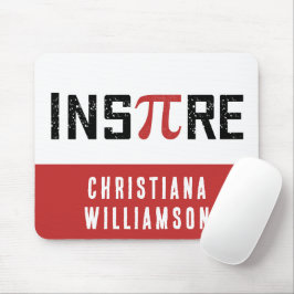 Mousepad Dia de Pi InsPire Personalizado | Presentes de Mat