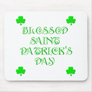 Mousepad Dia de São Patrício Abençoado (3)