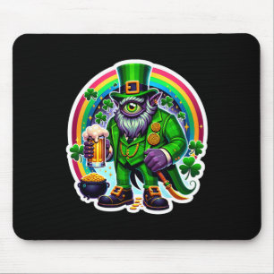 Mousepad Dia de São Patrício Bylor Do Olho Mau Demônio Irla