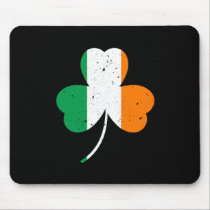 Mousepad Dia de São Patrício de Shamrock irlandês