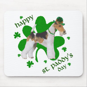 Mousepad Dia de São Patrício de Terrier Fox