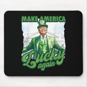 Mousepad Dia de São Patrício Engraçado Torna a América Sort