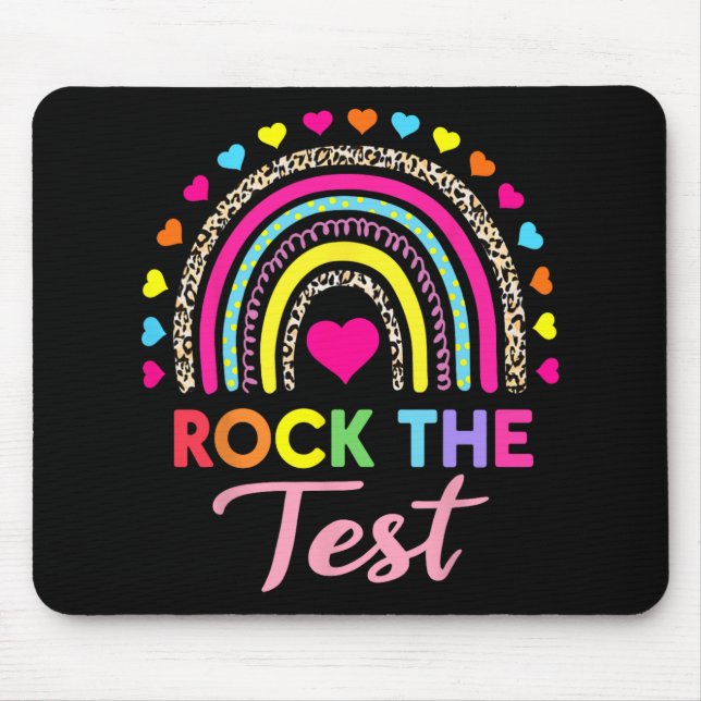 Mousepad Dia de Teste Professor Dia de Teste Dia de Teste C (Frente)