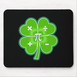 Mousepad Dia Divertido do Pi Matemática Dia de Patricks Sor