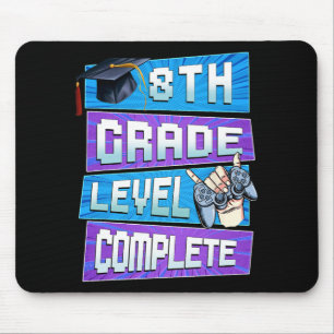 Mousepad Dia do 8º ano Nível de Graduação Completa Boys Hi