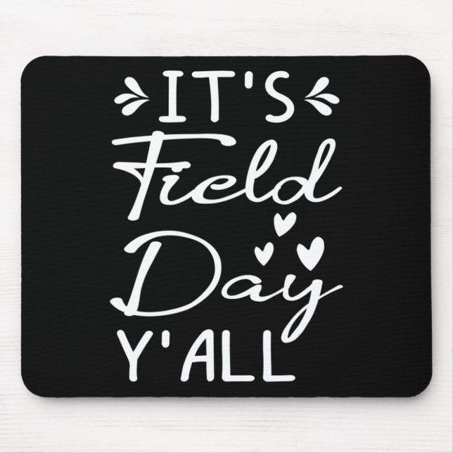Mousepad Dia do Campo das Crianças, último dia de aula no c (Frente)