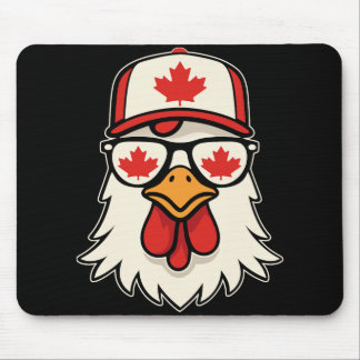 Mousepad Dia do Canadá Bandeira Canadense Folha de Bordo Fr