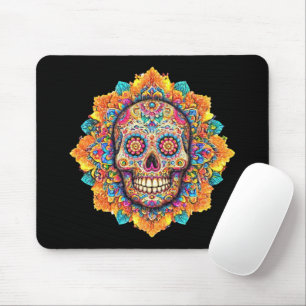 Mousepad Dia do Crânio do Açúcar Morto