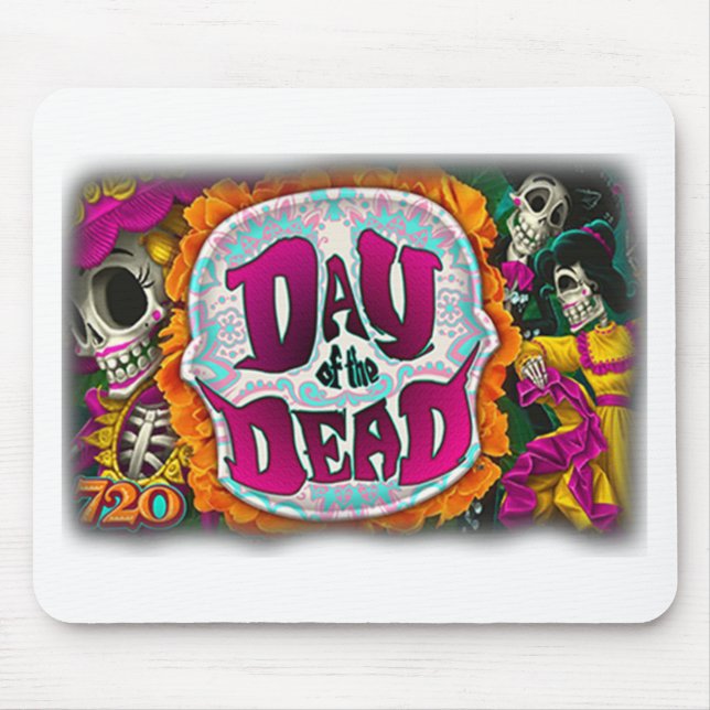 Mousepad Dia dos Mortos (Frente)